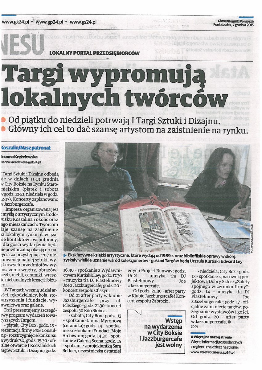 Piękne książki i oprawy introligatorskie Kurtiak i Ley