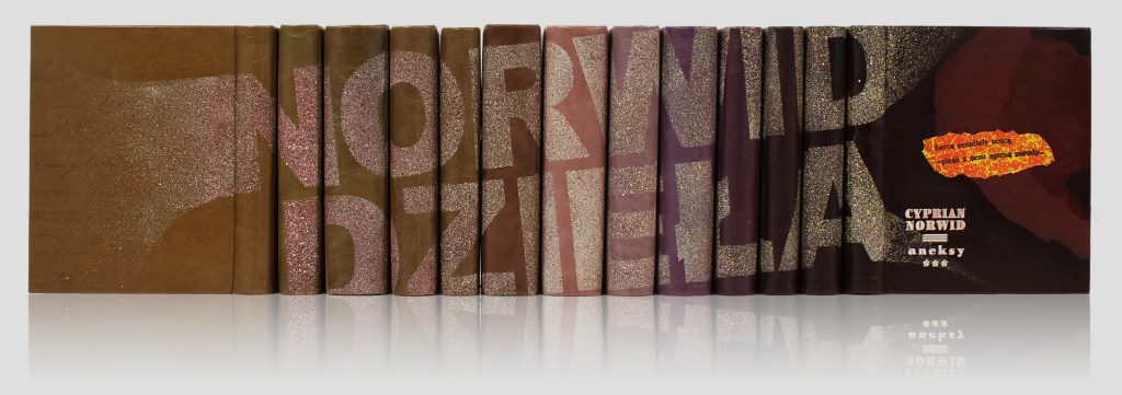 Artystyczne wykonanie na przykładzie książek Norwida Cypriana, Dzieła