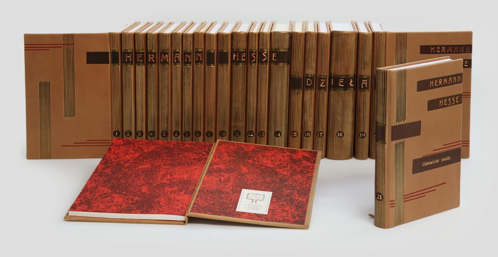 Książki Hessego Hermanna, Dzieła ręcznie oprawione w skórę