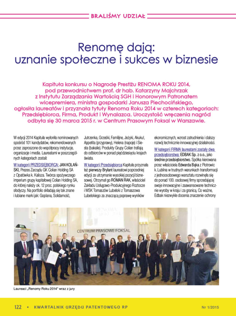 Nagroda Pamiętniki Adama i Ewy - książka ekskluzywna