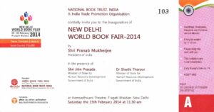 Światowe Targi Książki New Delhi 2014