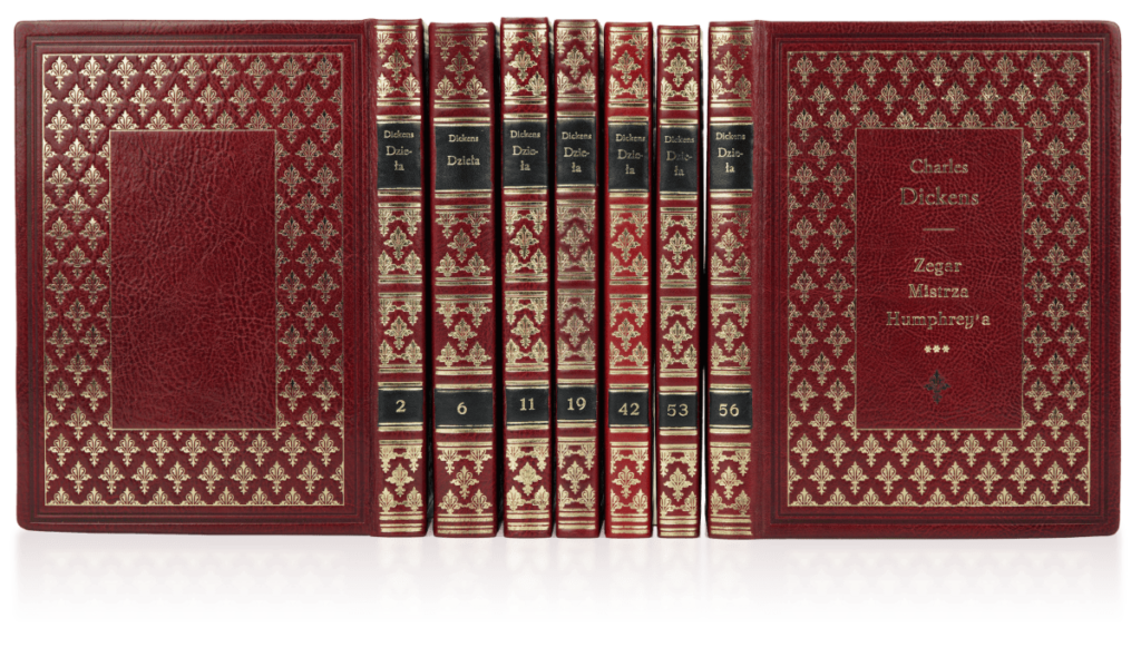 Książki kolekcjonerskie Dickensa Charlesa, Dzieła