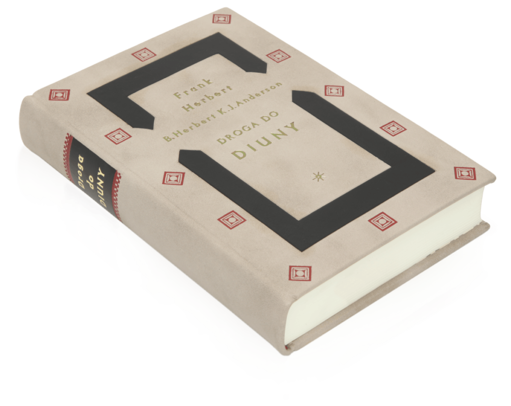 Ekskluzywne wydanie książki Herberta Franka, Droga do Diuny