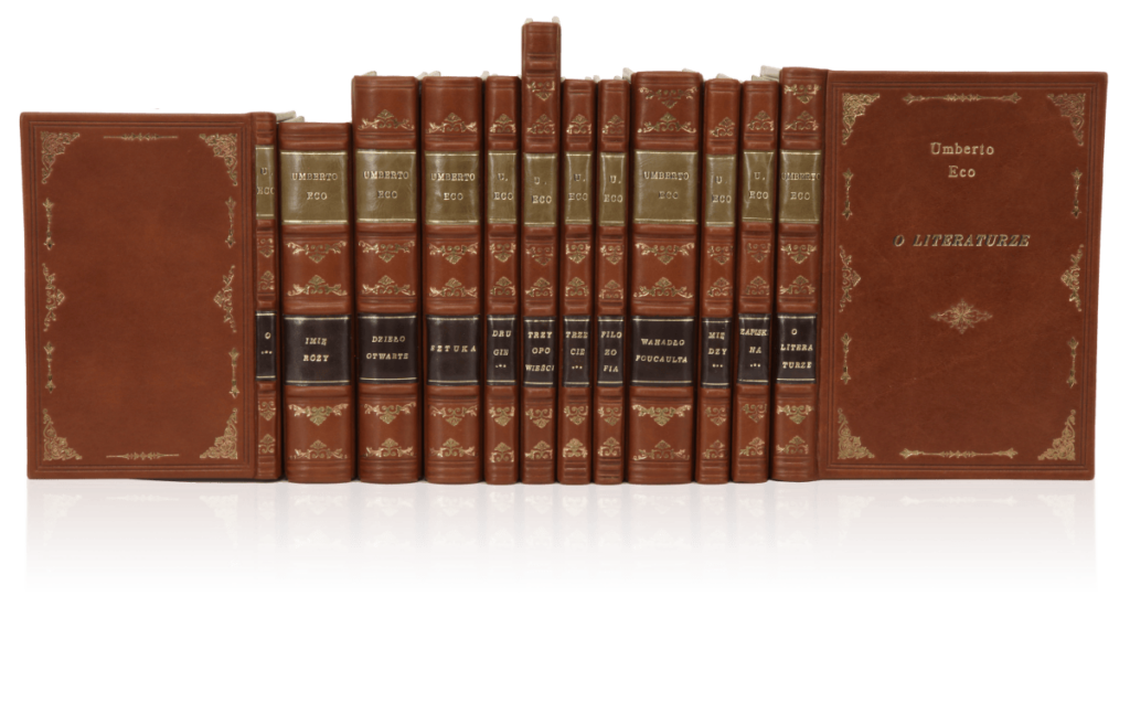 Eco Umberto, Dzieła. Ekskluzywny prezent