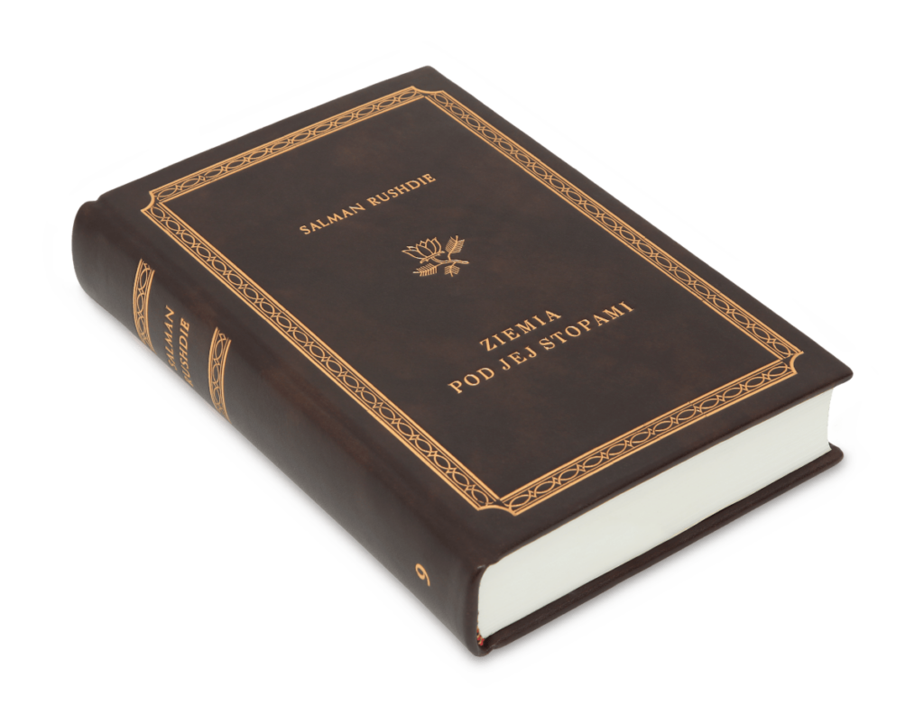 Książka artystyczna autorstwa Rushdie Salmana, Ziemia pod jej stopami