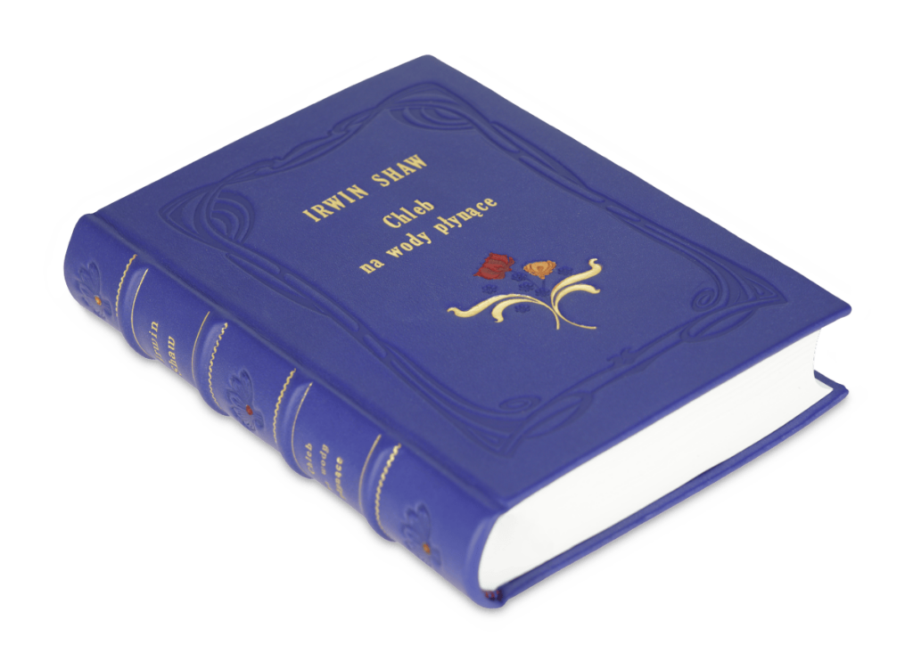 Oprawa artystyczna książki Shawa Irwina, Chleb na wody płynące