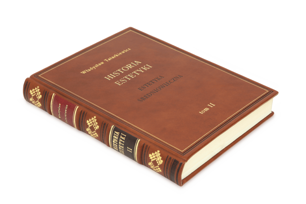 Ekskluzywne wydanie książki Tatarkiewicza Władysława, Historia estetyki - estetyka średniowieczna